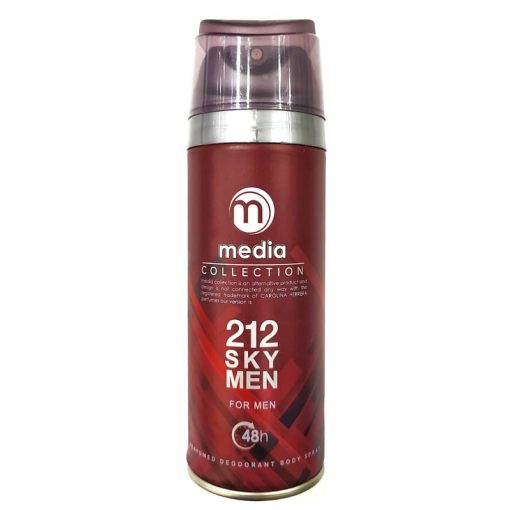 اسپری بدن 200 میل مدیا 212Sky Men