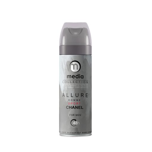 اسپری بدن 200 میل مدیا Allure Sport
