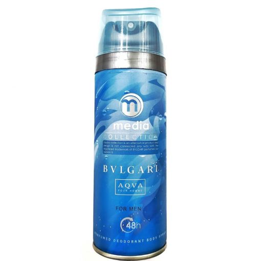 اسپری بدن 200 میل مدیا Bvlgari Aqua