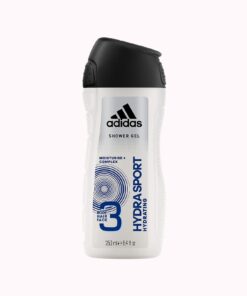شامپو 3 کاره آدیداس(سر صورت بدن ) حجم 250 میل Hydra Sport
